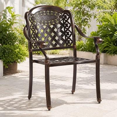 GHẾ NHÔM ĐÚC B4