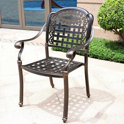 GHẾ NHÔM ĐÚC B5