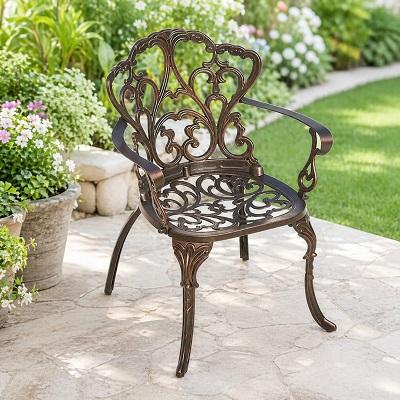 GHẾ NHÔM ĐÚC B6